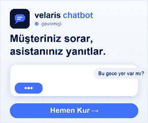 Velaris — web sitenize 7/24 yapay zeka asistanı