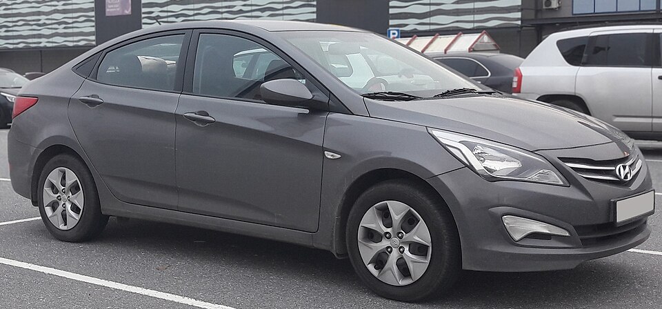 Hyundai Accent Blue